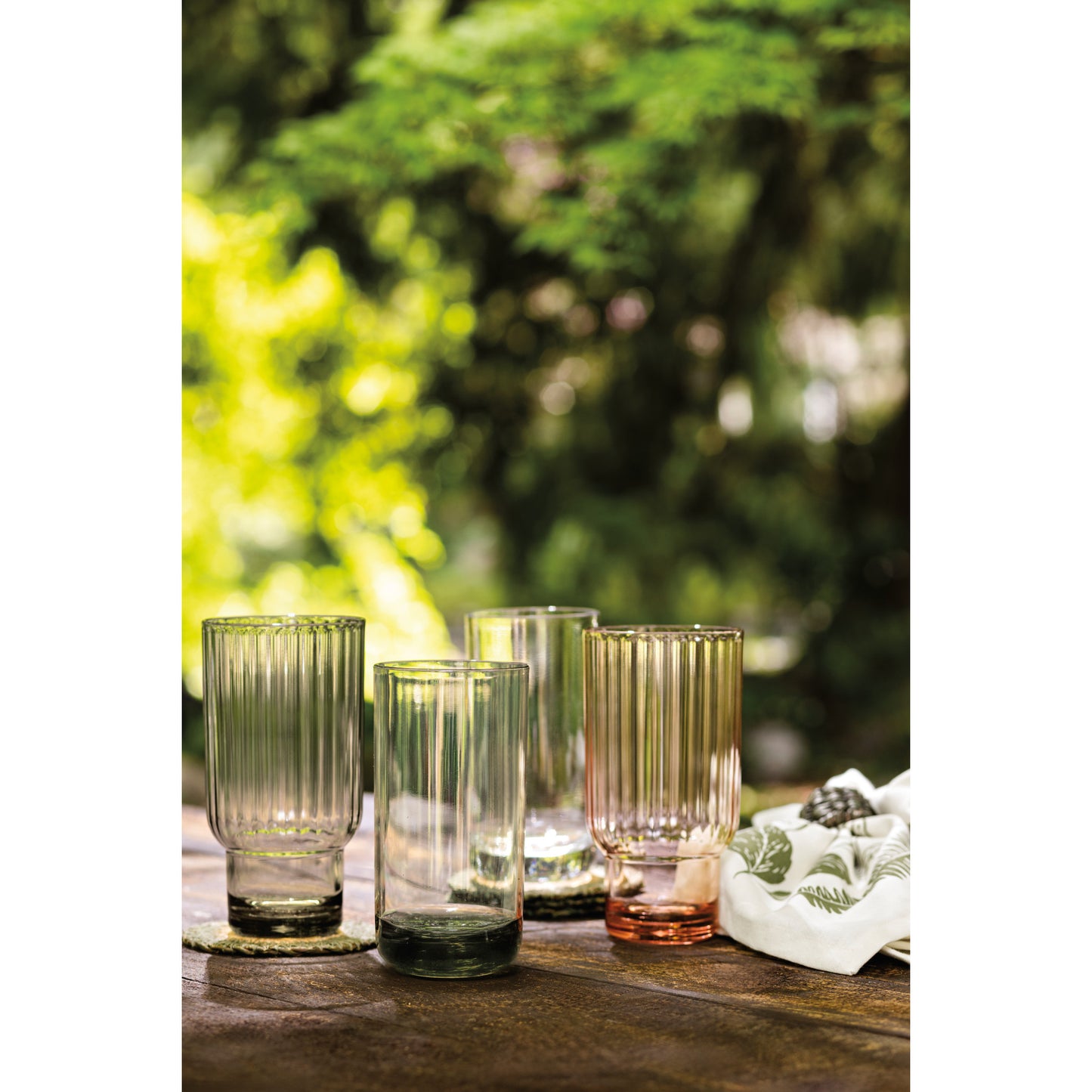 Acrylic Highball Glass - Verdant Green