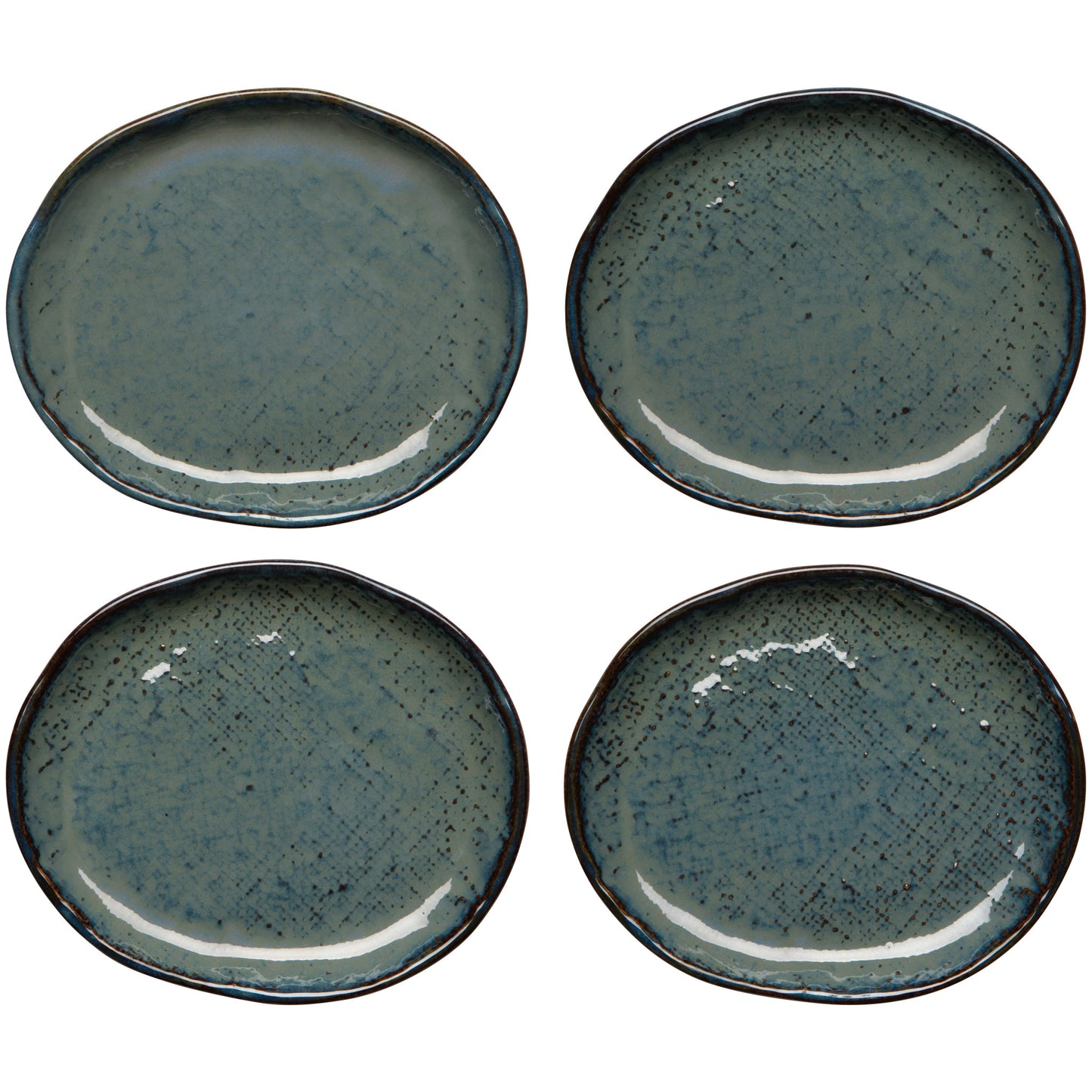 Riviera Appetizer Plates Set of 4