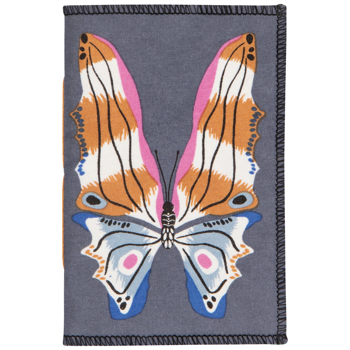 Aurora Printed Fabric Cover Notebook