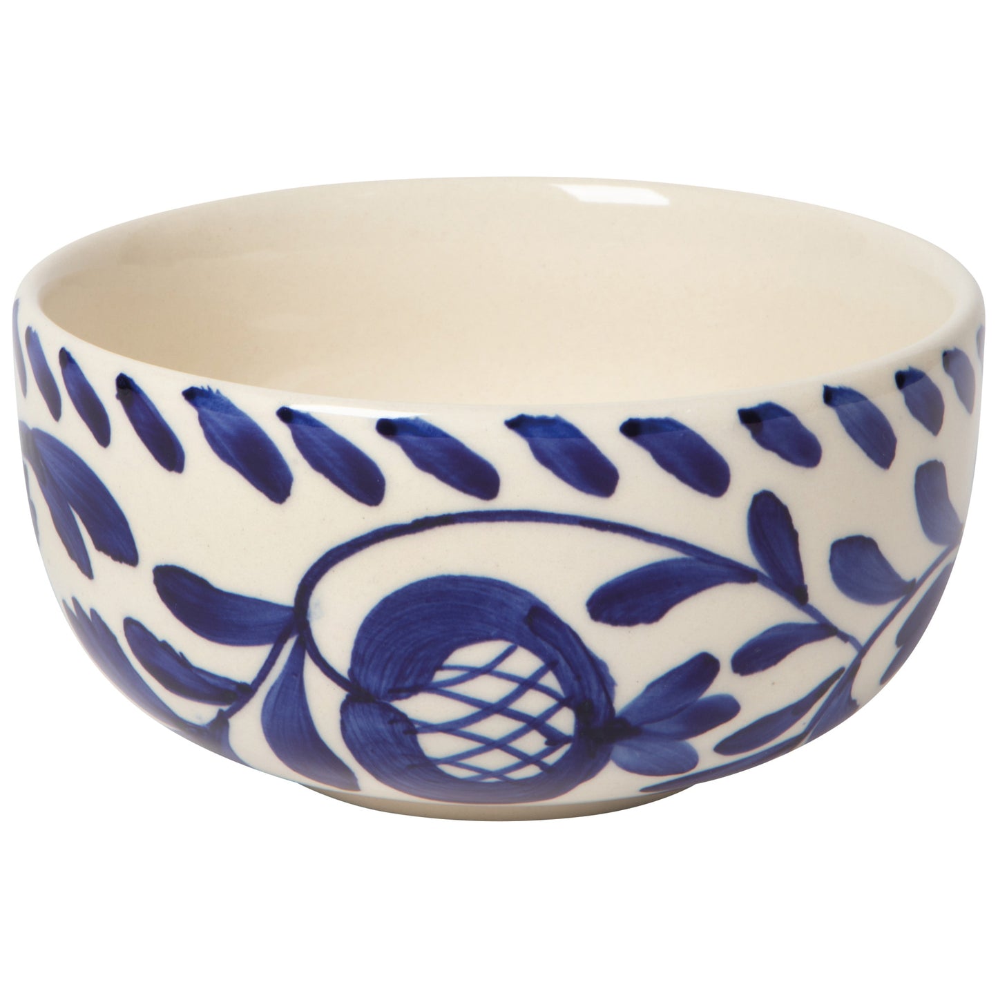 Nila Blue Hand Painted Dessert Bowl 5 inch