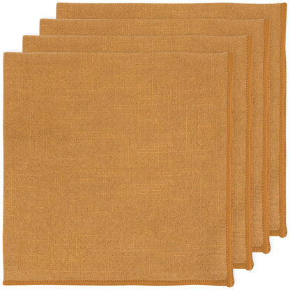 Montage Ochre Napkins Set of 4