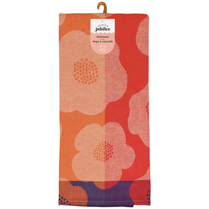 Poppy Jacquard Dishtowel