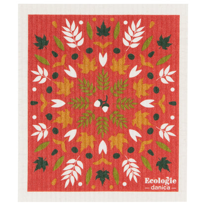 Fall Foliage Swedish Dishcloth
