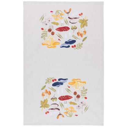 Field Mushrooms Dishtowel