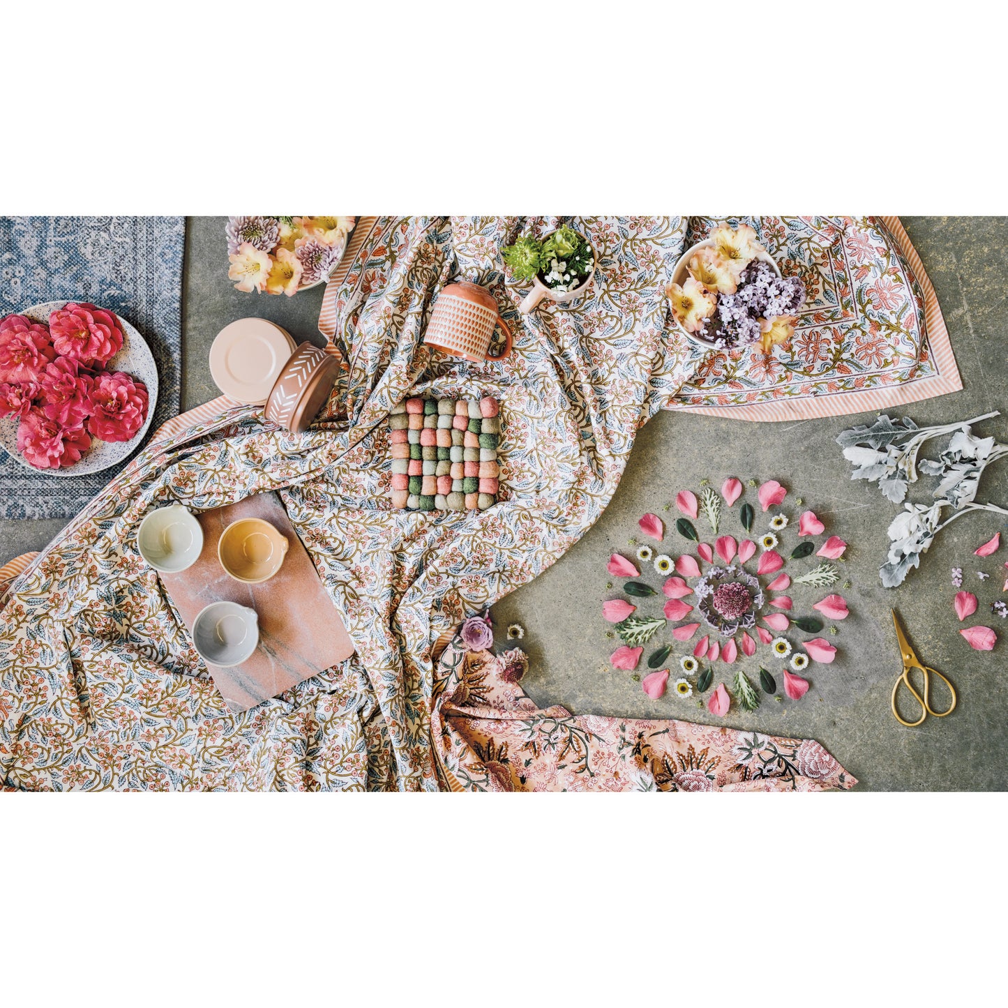 Nectar Wool Felt Ball Trivet