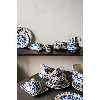 Nila Blue Hand Painted Side Plate 8.5 inch