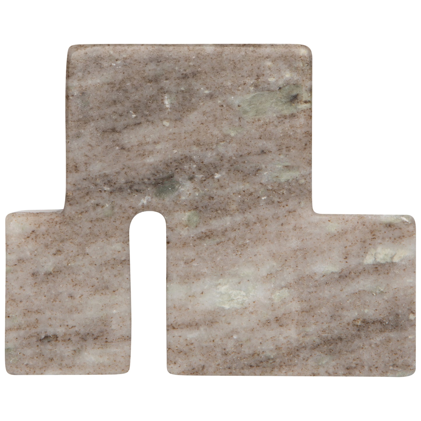 Block Marble Bookend