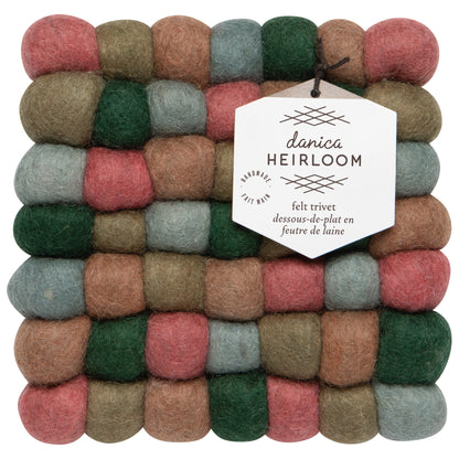 Nectar Wool Felt Ball Trivet