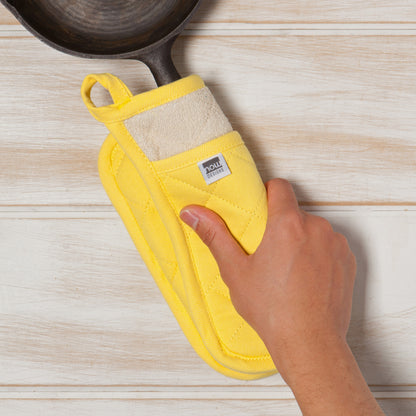 Superior Lemon Yellow Pocket Potholder