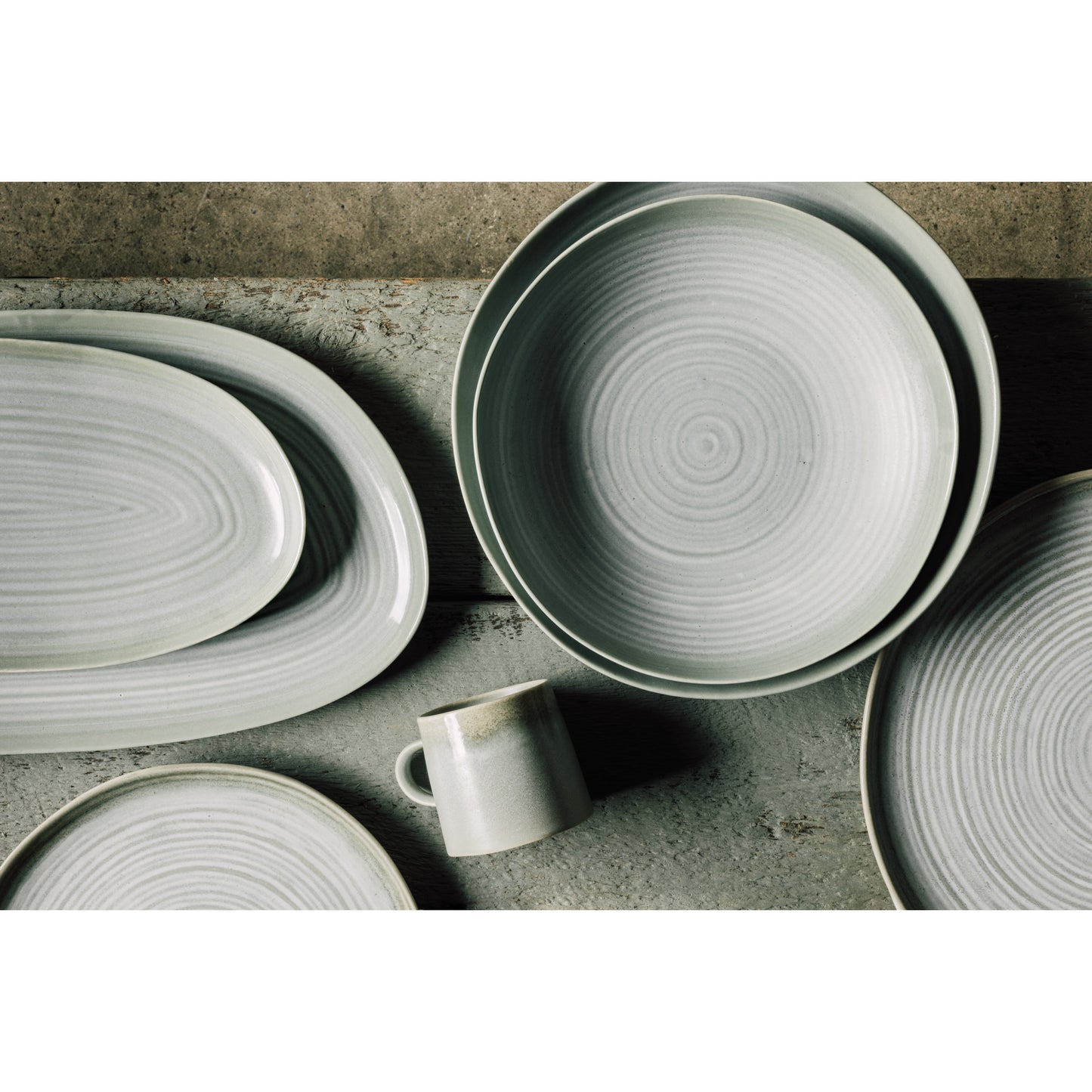 Aquarius Sage Side Plate 9 Inch