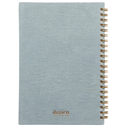 Catbloom Embroidered Notebook