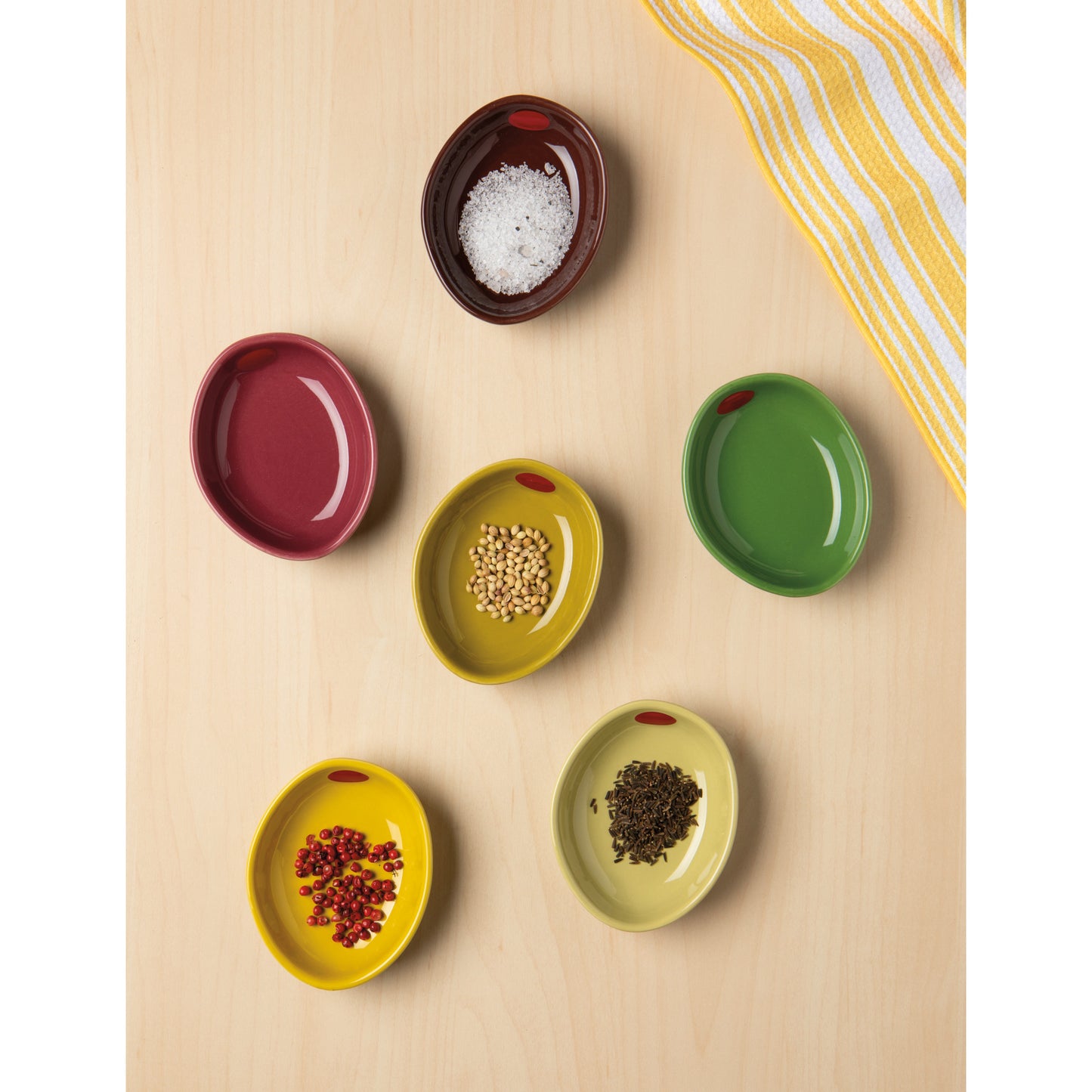 Olives Pinch Bowls Set of 6
