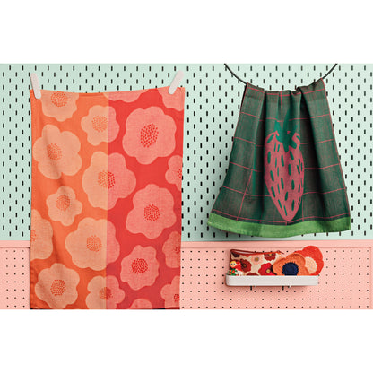 Berry Sweet Jacquard Dishtowel