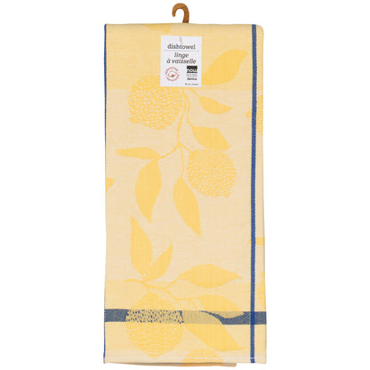 Lemons Jacquard Dishtowel