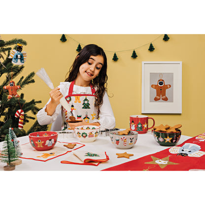 Bauble Cats Christmas Dishtowel