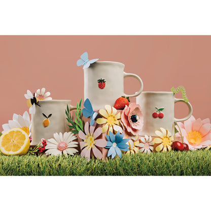 Lemon Embossed Mug