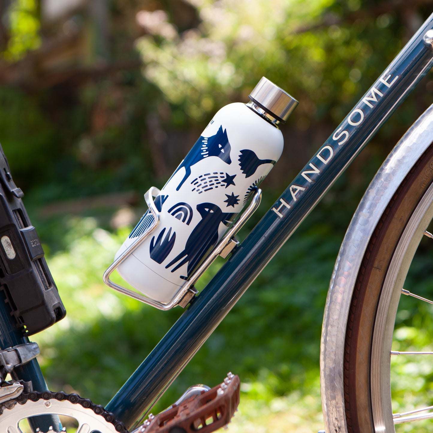 Timber Stainless Steel Water Bottle