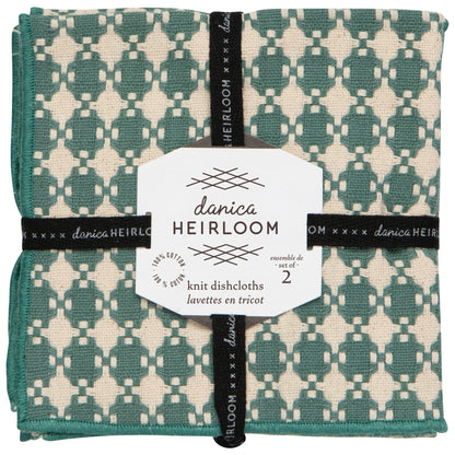 Lagoon Assorted Woven Dishcloth Set of 2