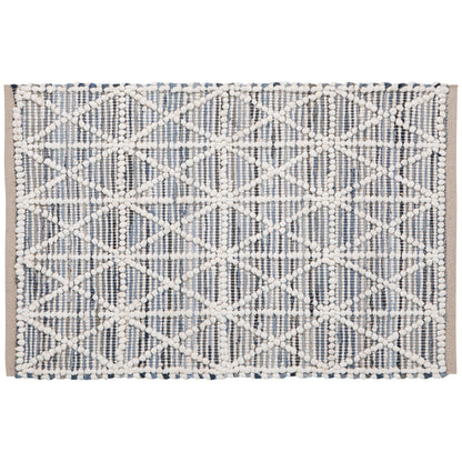 Hexa Cotton Chindi Rug 2 x 3 ft