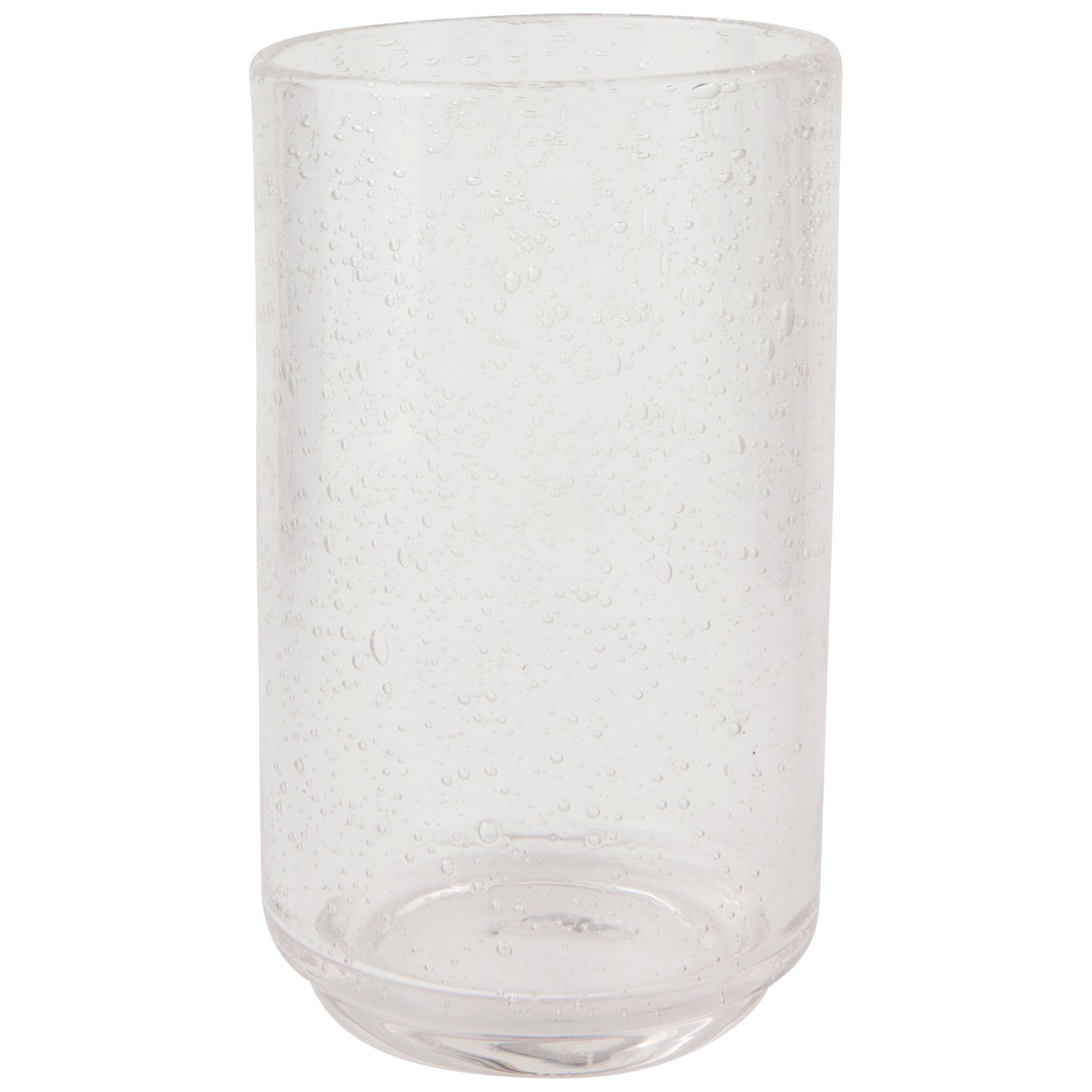 Bubbled Glass 17 oz - Clear