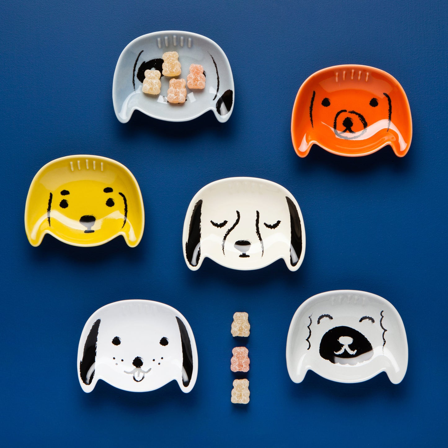 Puppy Love Pinch Bowls Set of 6