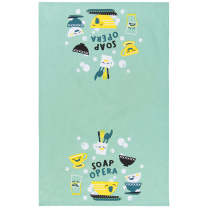 Soap Opera Dishtowels Set of 2