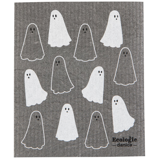 Kindred Spirits Halloween Swedish Dishcloth