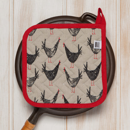 Chicken Scratch Potholder