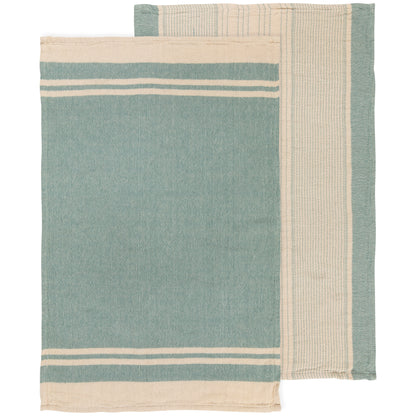 Linea Lagoon Woven Dishtowels Set of 2