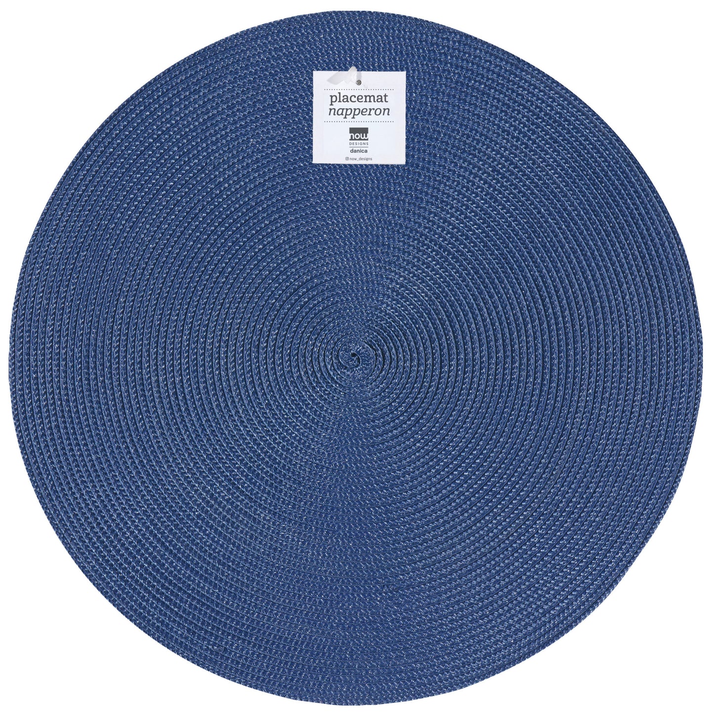 Disko Indigo Round Placemat