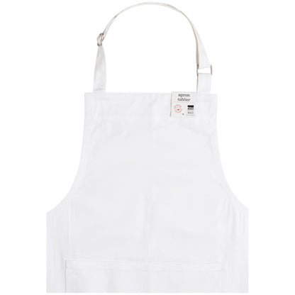 White Chef Apron