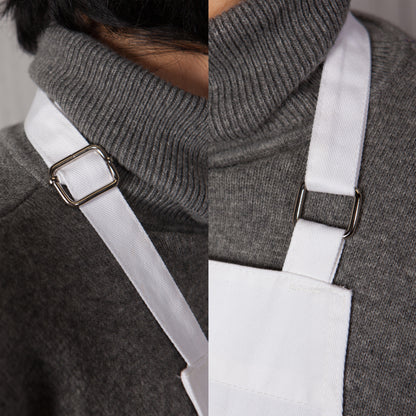 White Chef Apron