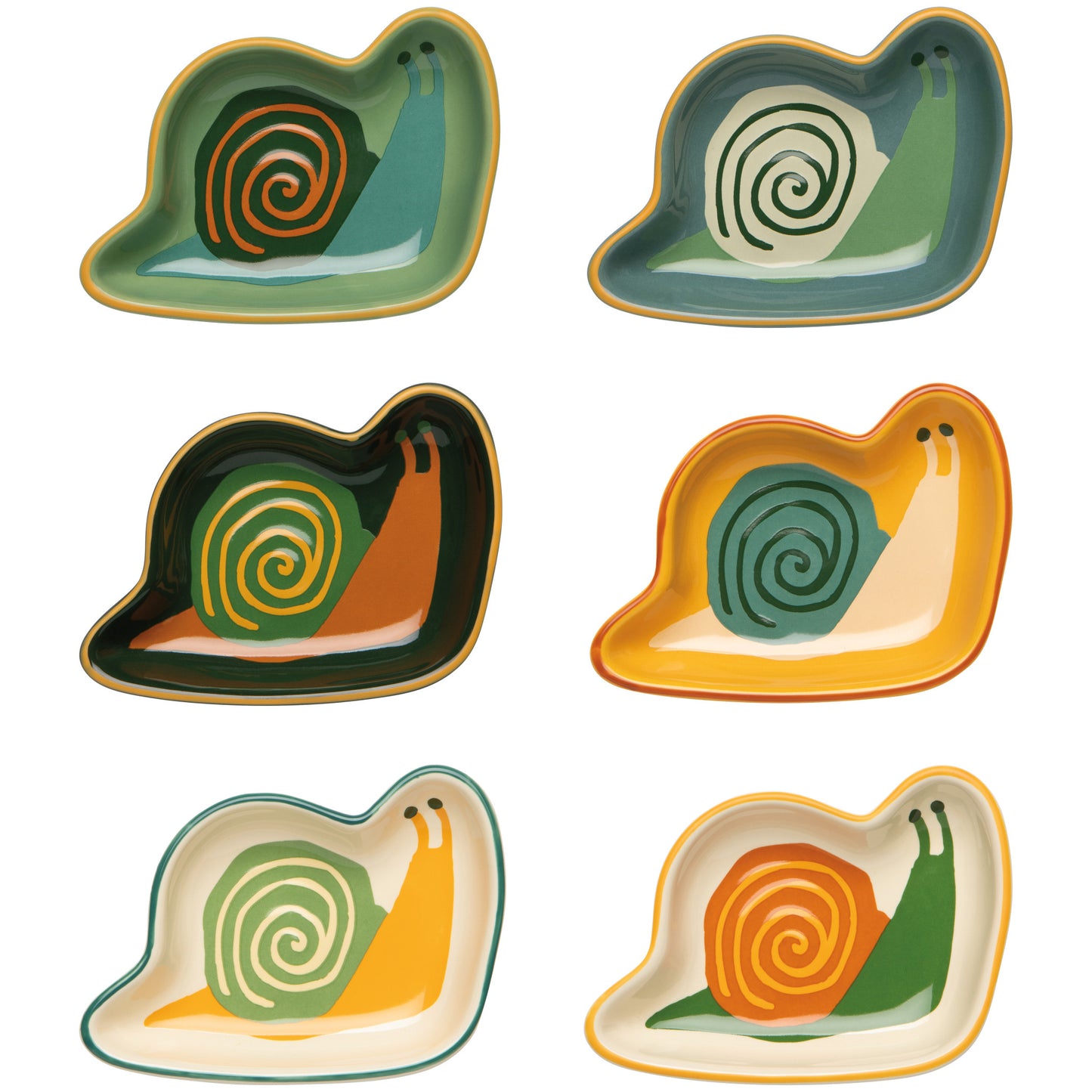 Gnome Grown Pinch Bowls Set of 6 Assorted