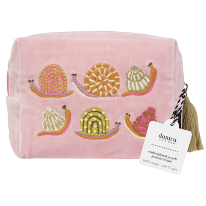 Gardenland Embroidered Pouch