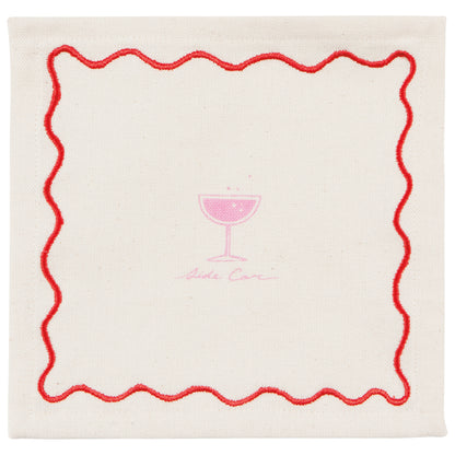 Happy Hour Cocktail Napkins Set of 4 Assorted
