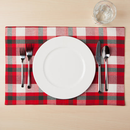 Recycled Cotton Tannenbaum Christmas Placemats Set of 4