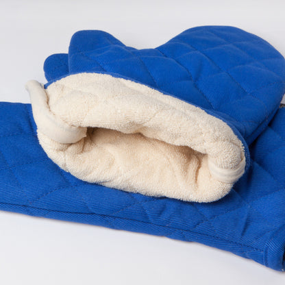 Superior Royal Blue Oven Mitt