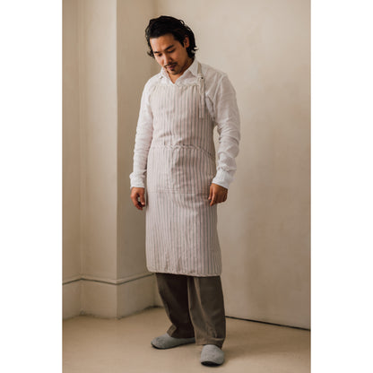 Sage Linen-Cotton Apron