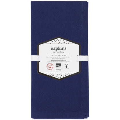 Spectrum Napkins Indigo Blue Set of 4