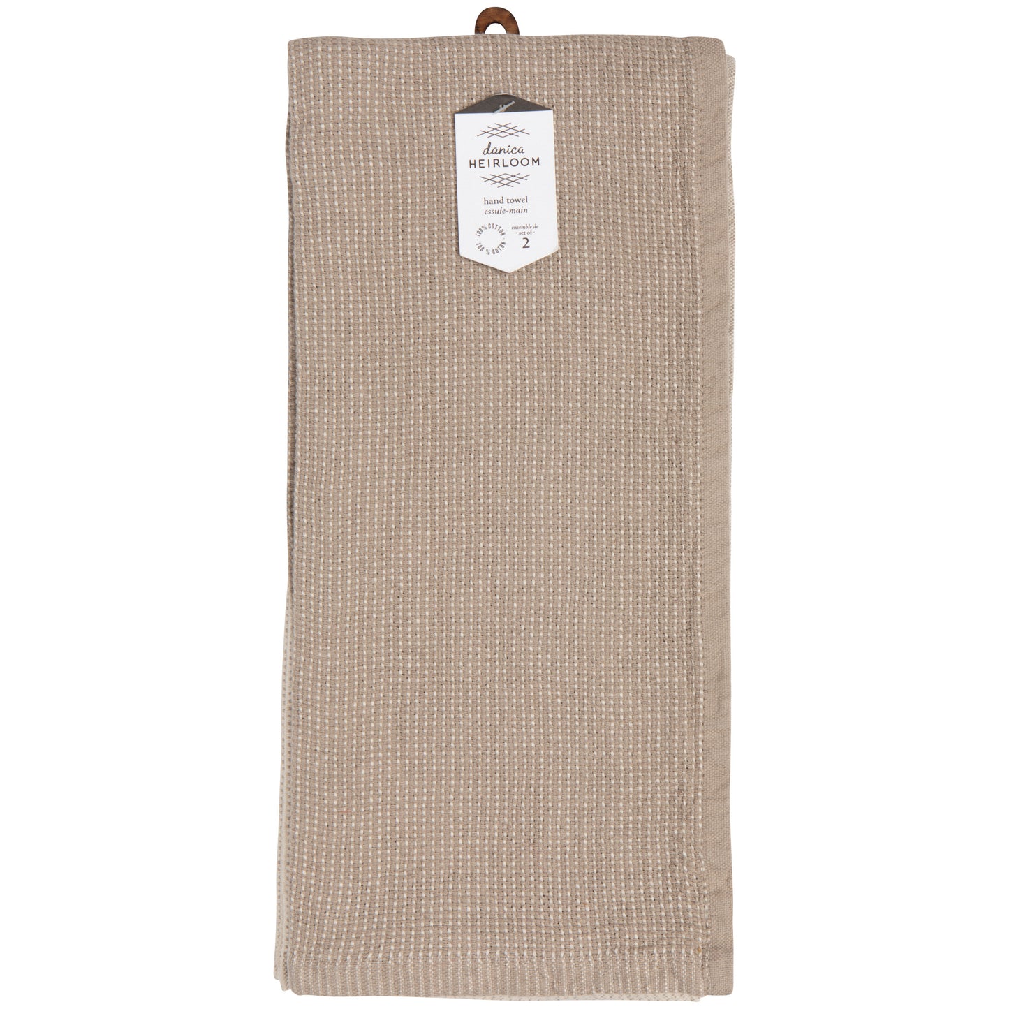 Stone Dash Hand Towels Set of 2