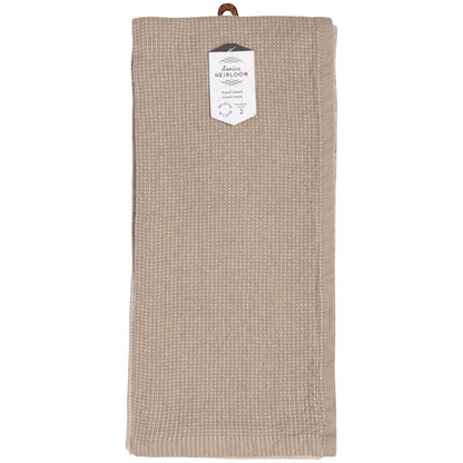 Stone Dash Hand Towels Set of 2