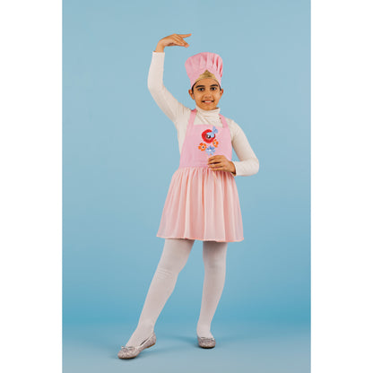 Ballerina Kid's Apron & Hat Set