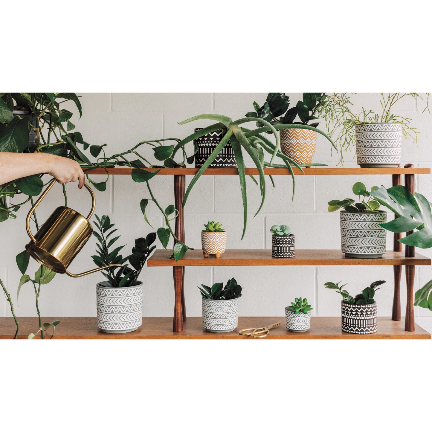 Gray Spark Plant Pot Medium 4.5 inch