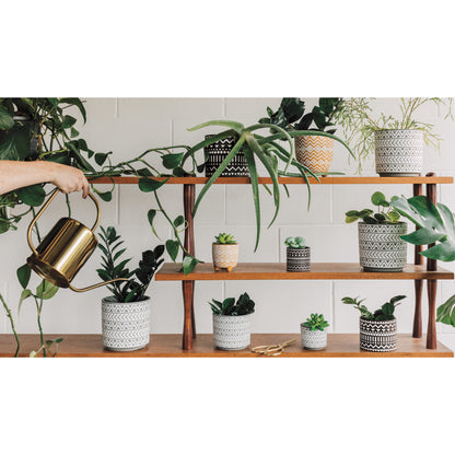 Gray Spark Plant Pot Medium 4.5 inch