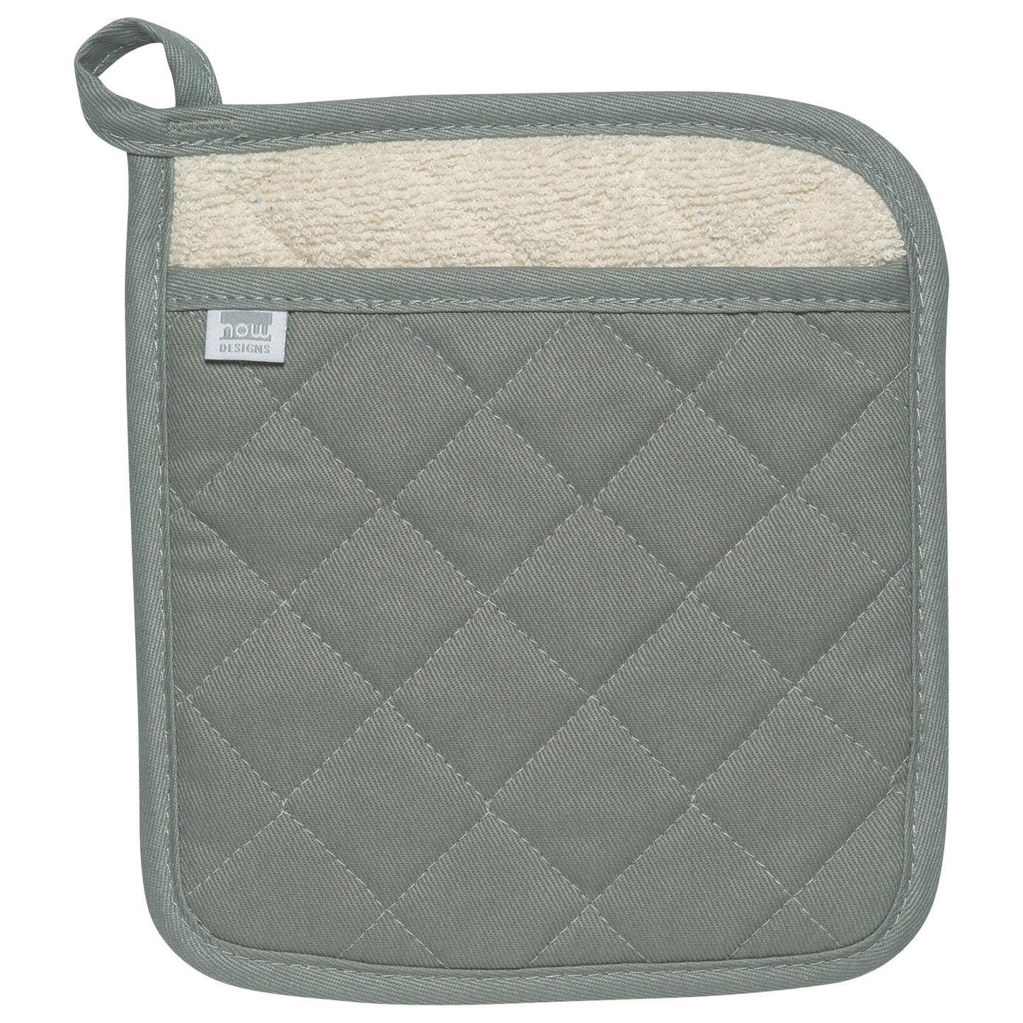 Superior London Gray Pocket Potholder