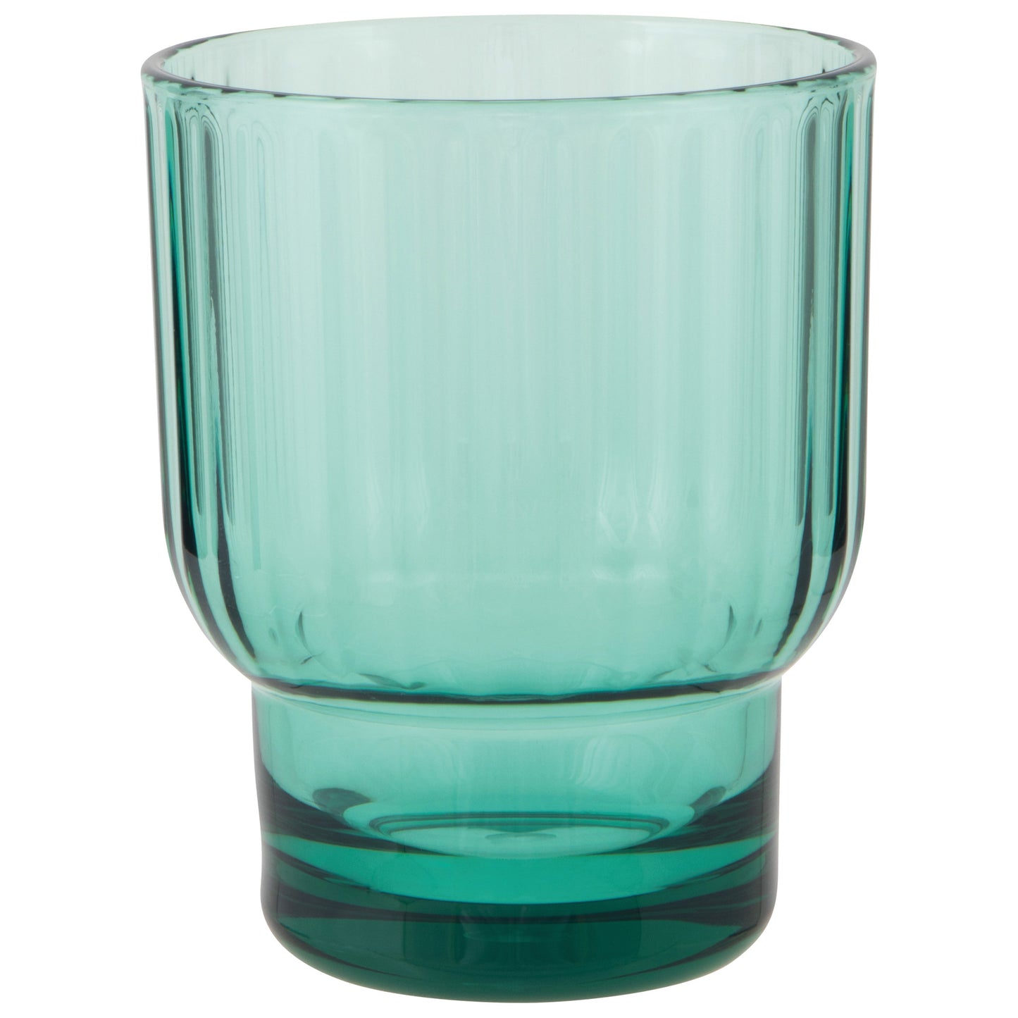 Acrylic Fluted DOF Glass - Sea Glass Green