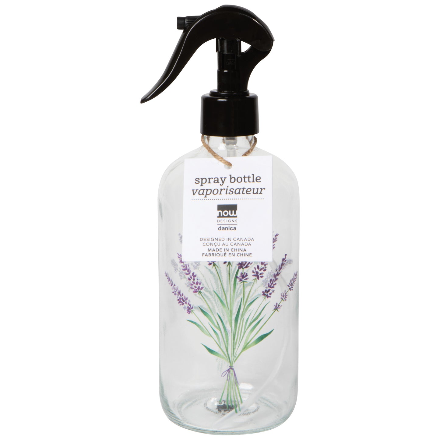 Lavender Glass Spray Bottle