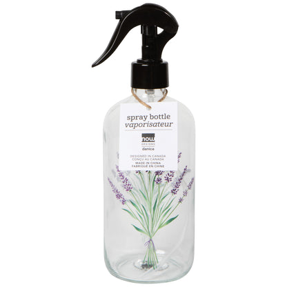Lavender Glass Spray Bottle