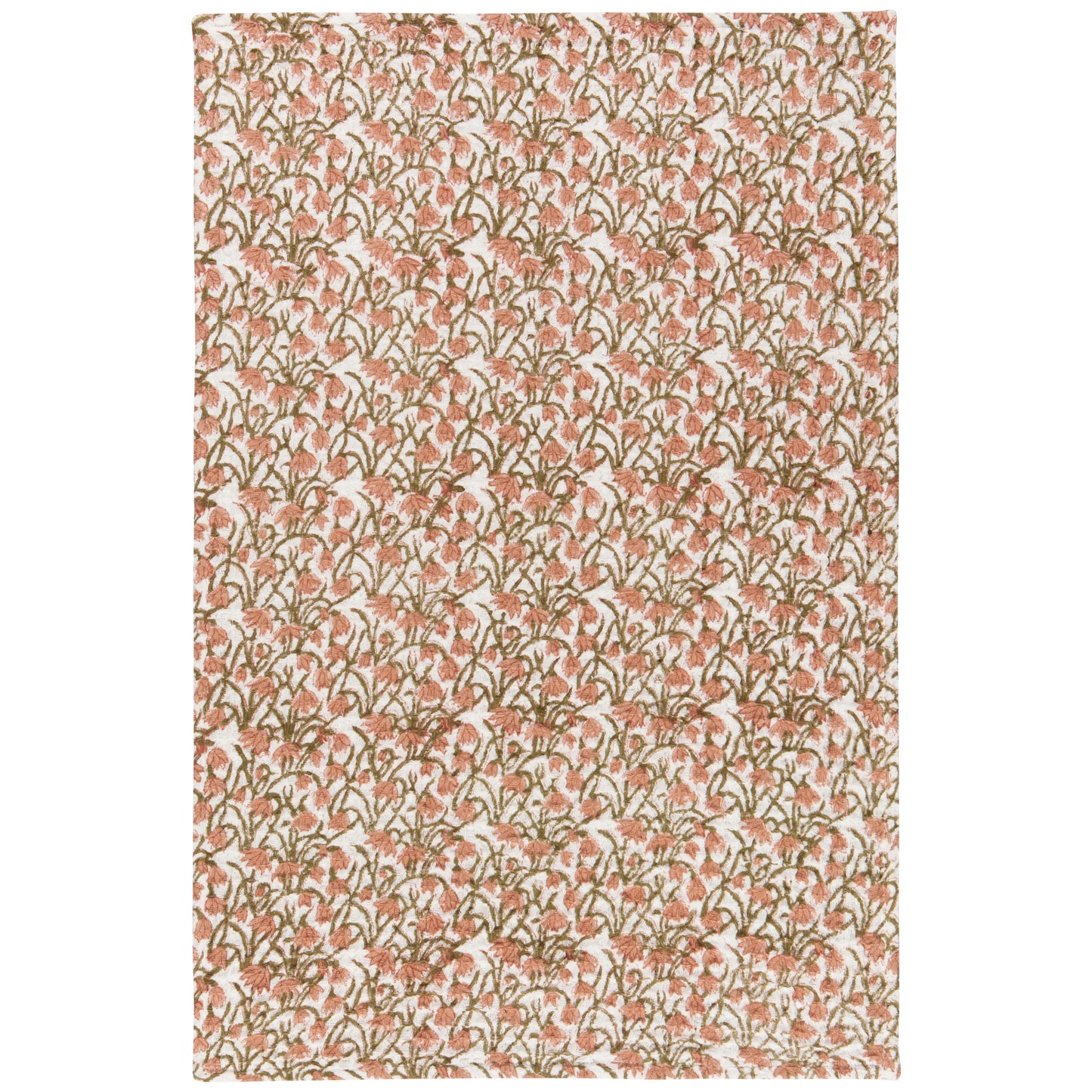 Thrive Block Print Waffle Dishtowel
