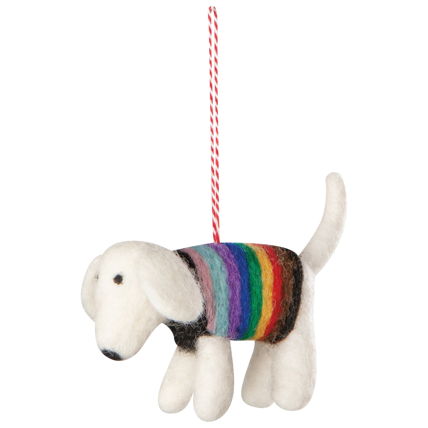 Love is Love Felt Christmas Tree Ornaments - 3 Assorted Styles
